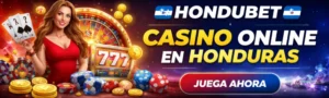 Hondubet casino online Honduras ruleta cartas tragamonedas y fichas