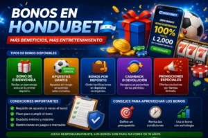 bonos Hondubet Honduras – promociones y beneficios